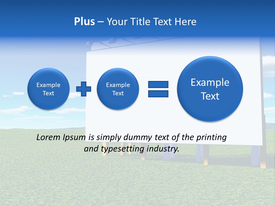 Marketing Customizable Outdoor PowerPoint Template
