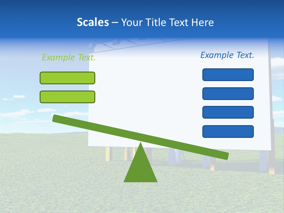 Marketing Customizable Outdoor PowerPoint Template