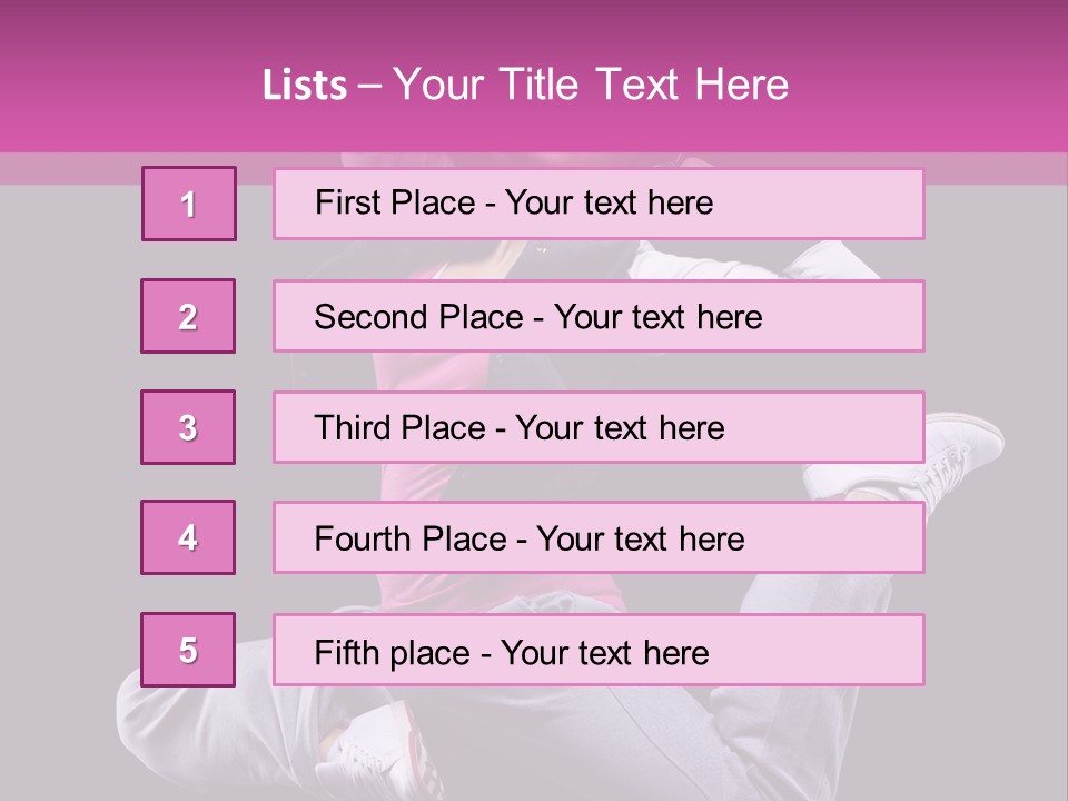 Figure Board Li Ten PowerPoint Template