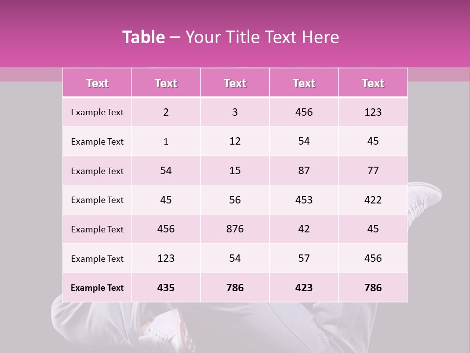 Figure Board Li Ten PowerPoint Template