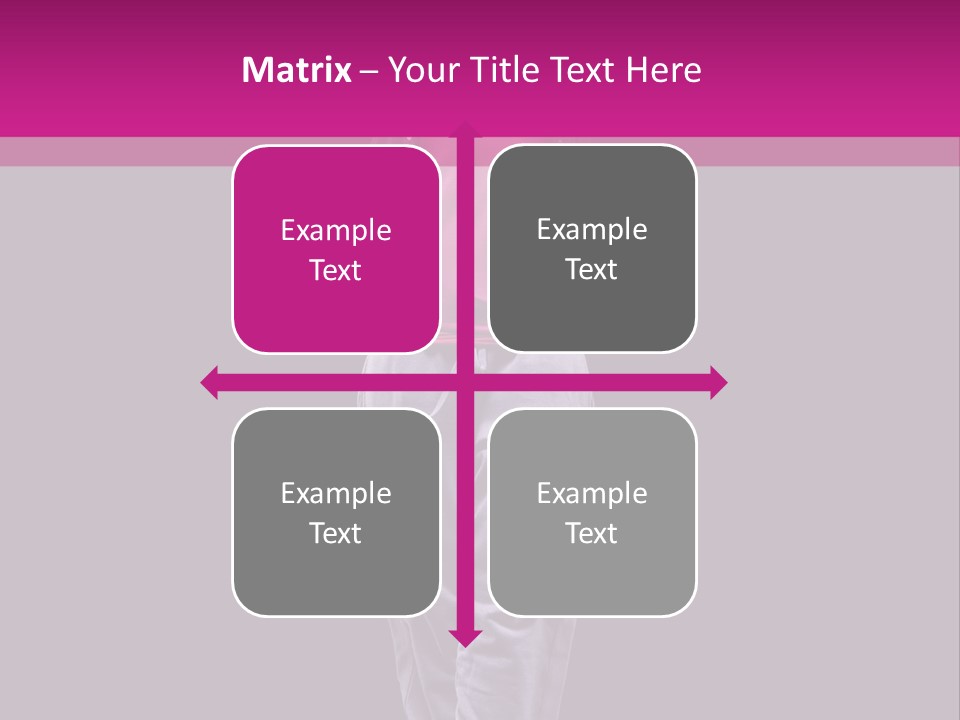 Chair Di Cu Ion Table PowerPoint Template