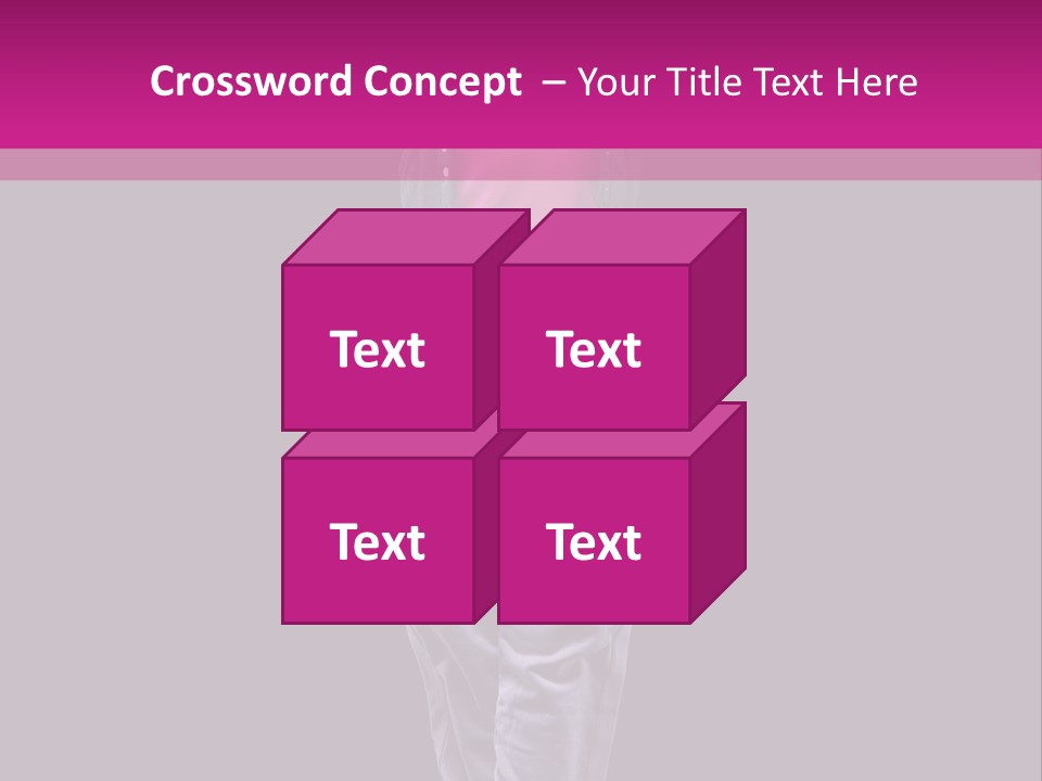 Chair Di Cu Ion Table PowerPoint Template