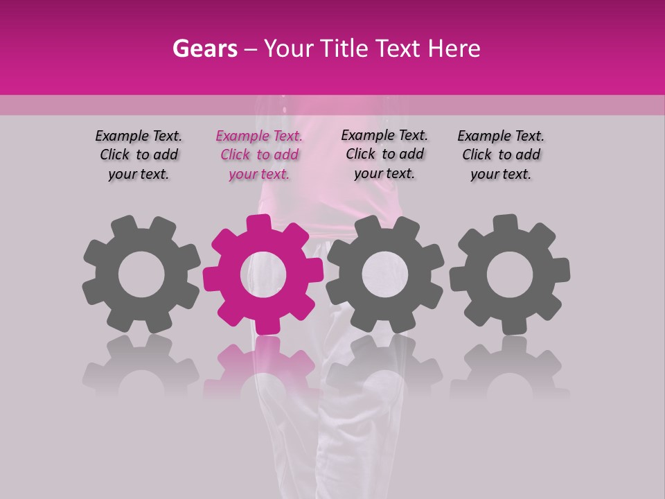 Chair Di Cu Ion Table PowerPoint Template