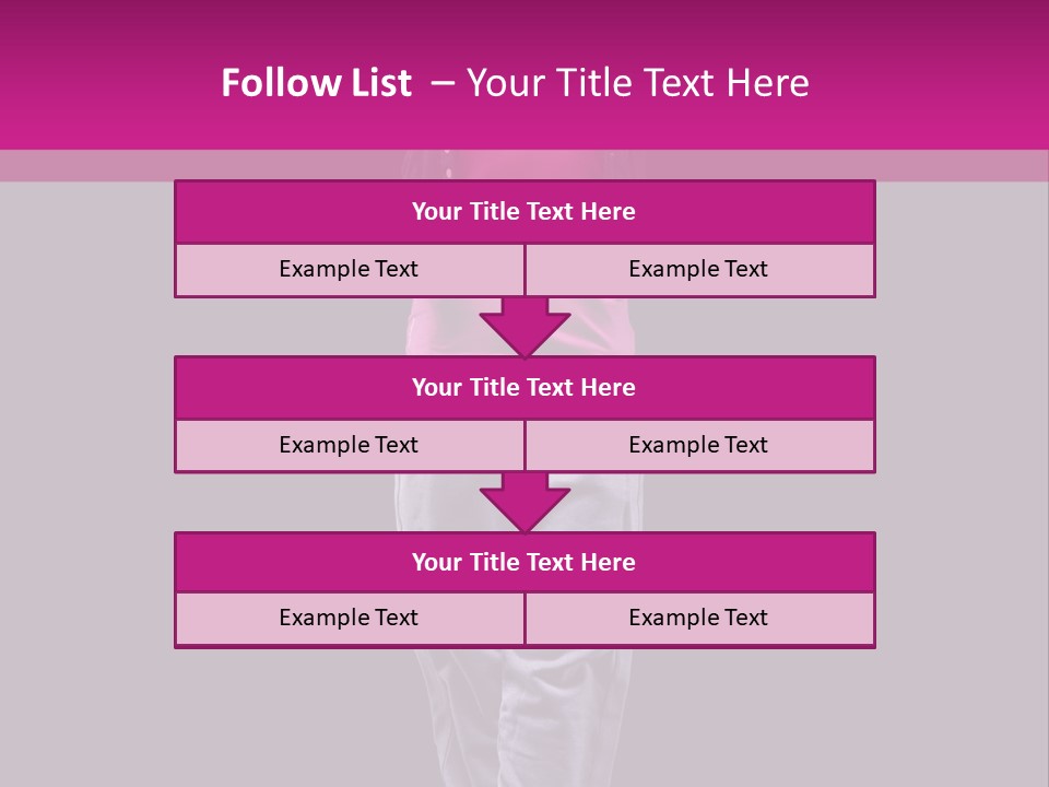 Chair Di Cu Ion Table PowerPoint Template