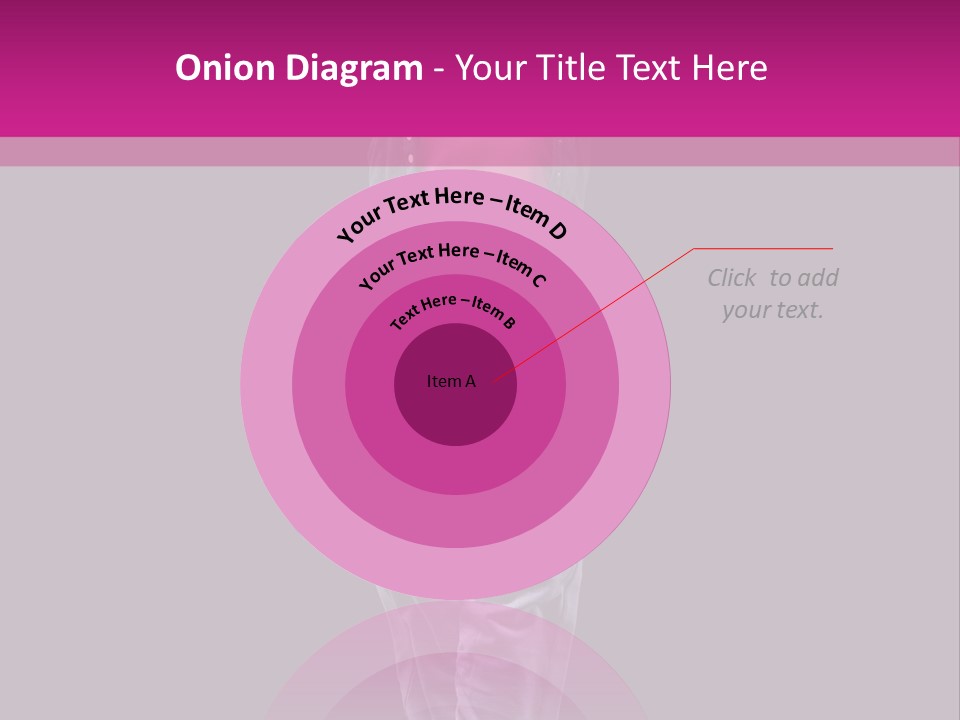 Chair Di Cu Ion Table PowerPoint Template