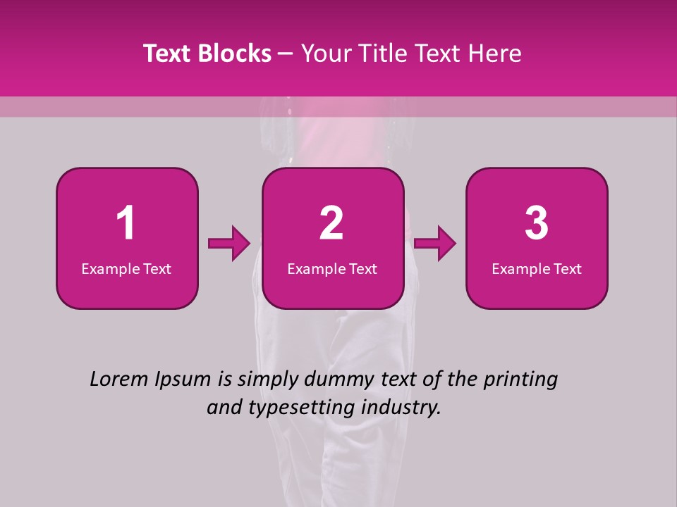 Chair Di Cu Ion Table PowerPoint Template