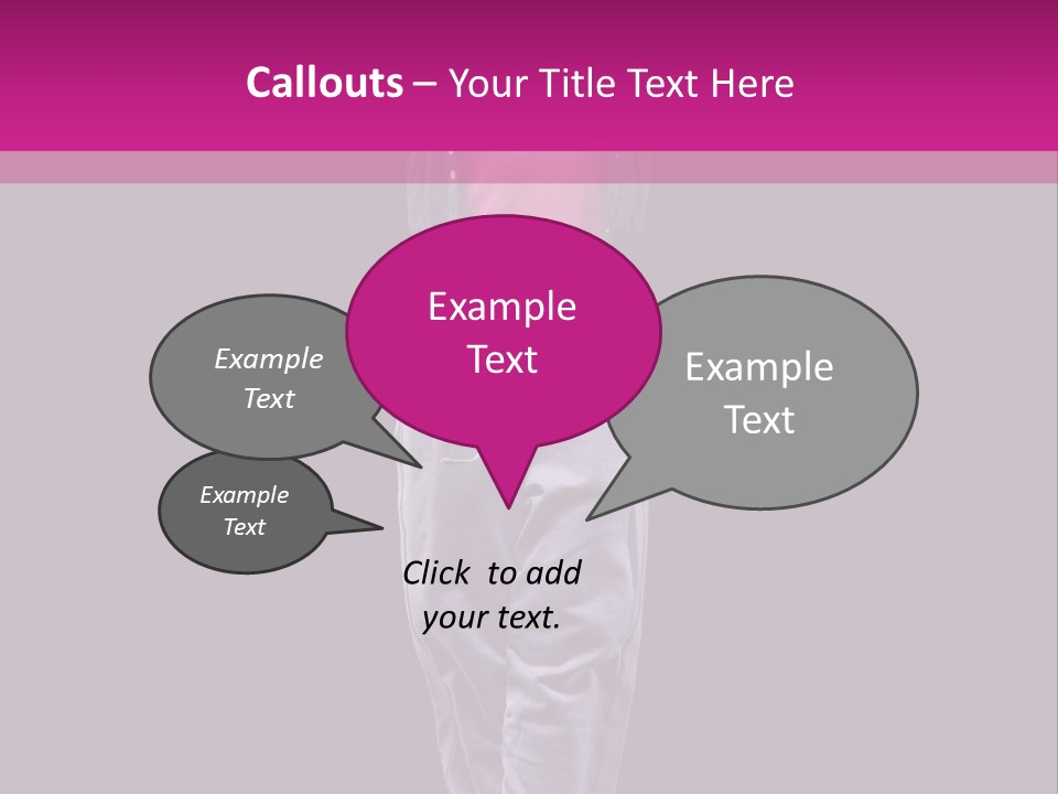 Chair Di Cu Ion Table PowerPoint Template