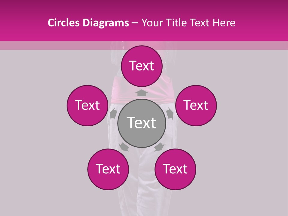 Chair Di Cu Ion Table PowerPoint Template