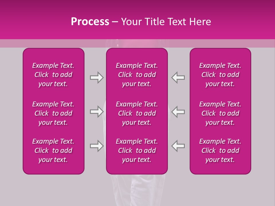 Chair Di Cu Ion Table PowerPoint Template