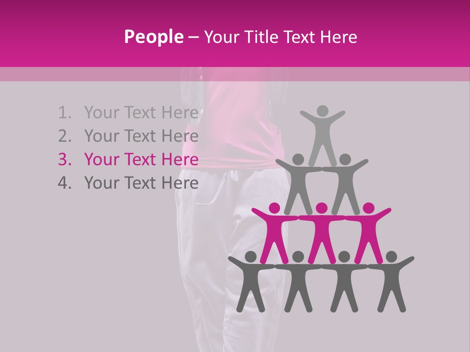 Chair Di Cu Ion Table PowerPoint Template