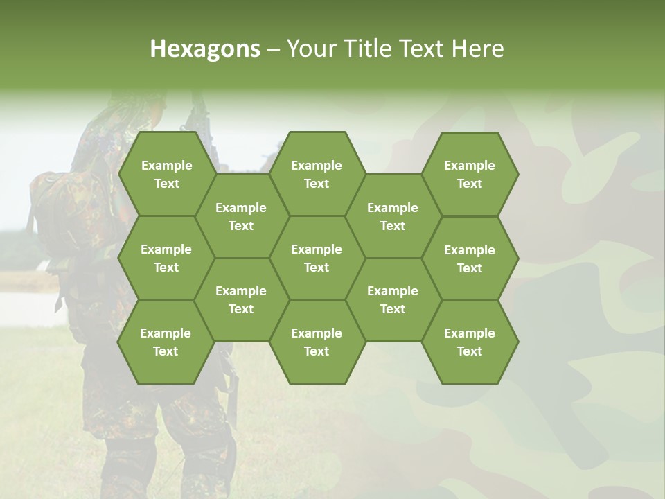 Royal Caucasian Arm PowerPoint Template