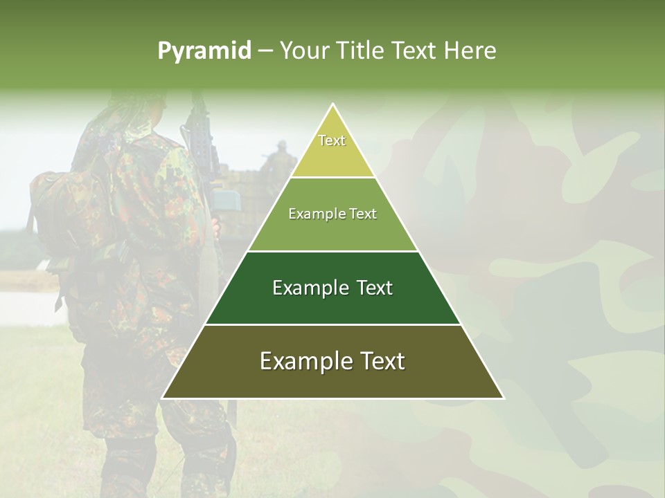 Royal Caucasian Arm PowerPoint Template