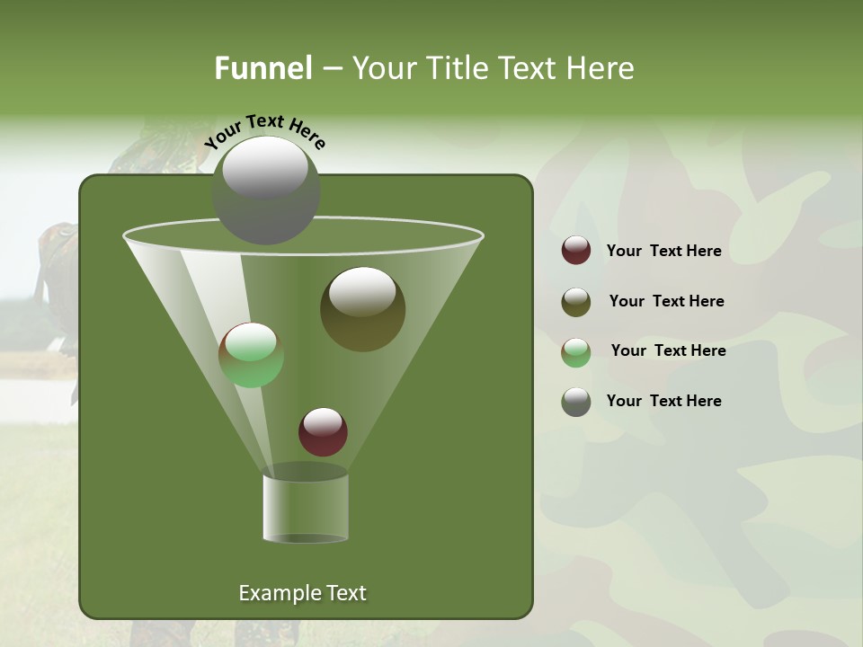 Royal Caucasian Arm PowerPoint Template