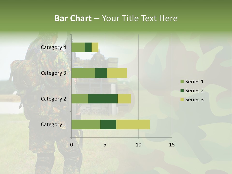 Royal Caucasian Arm PowerPoint Template