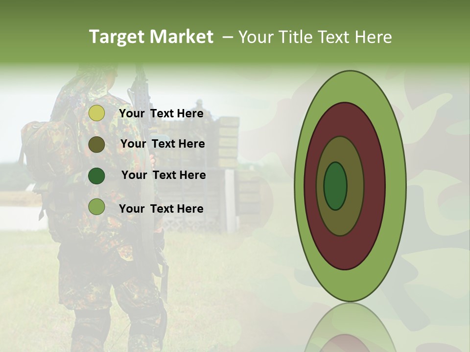 Royal Caucasian Arm PowerPoint Template