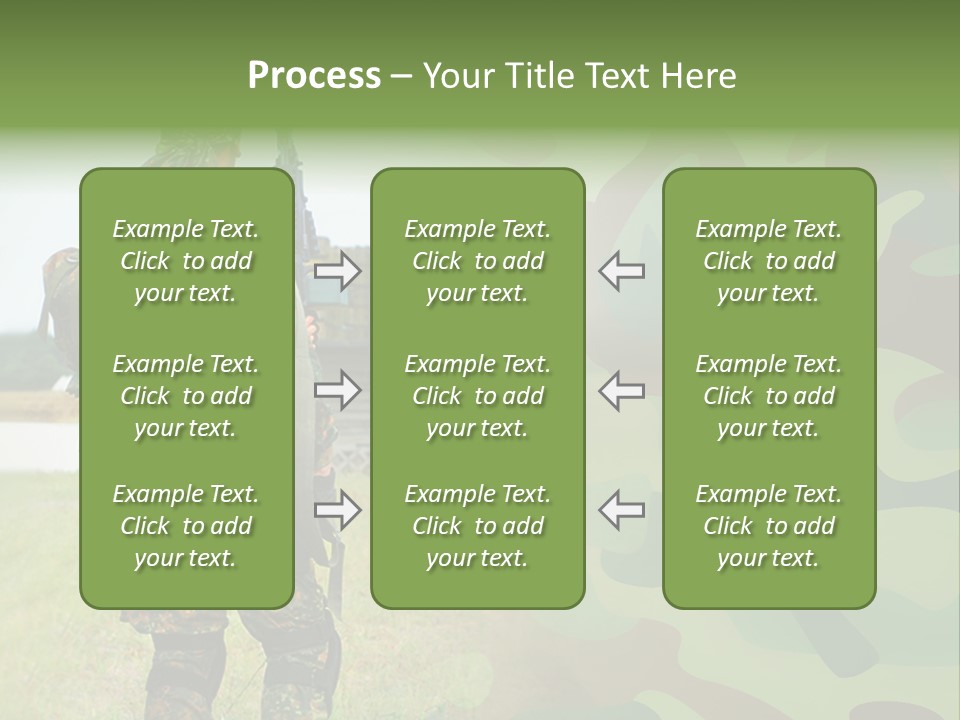 Royal Caucasian Arm PowerPoint Template