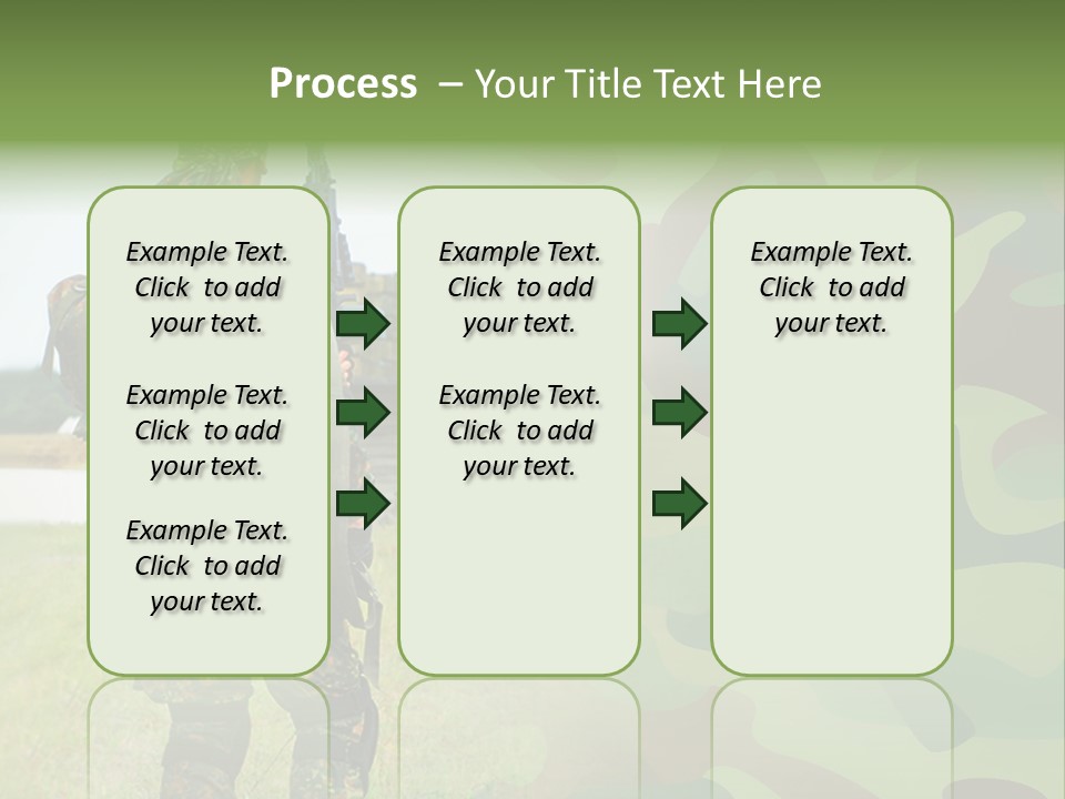 Royal Caucasian Arm PowerPoint Template