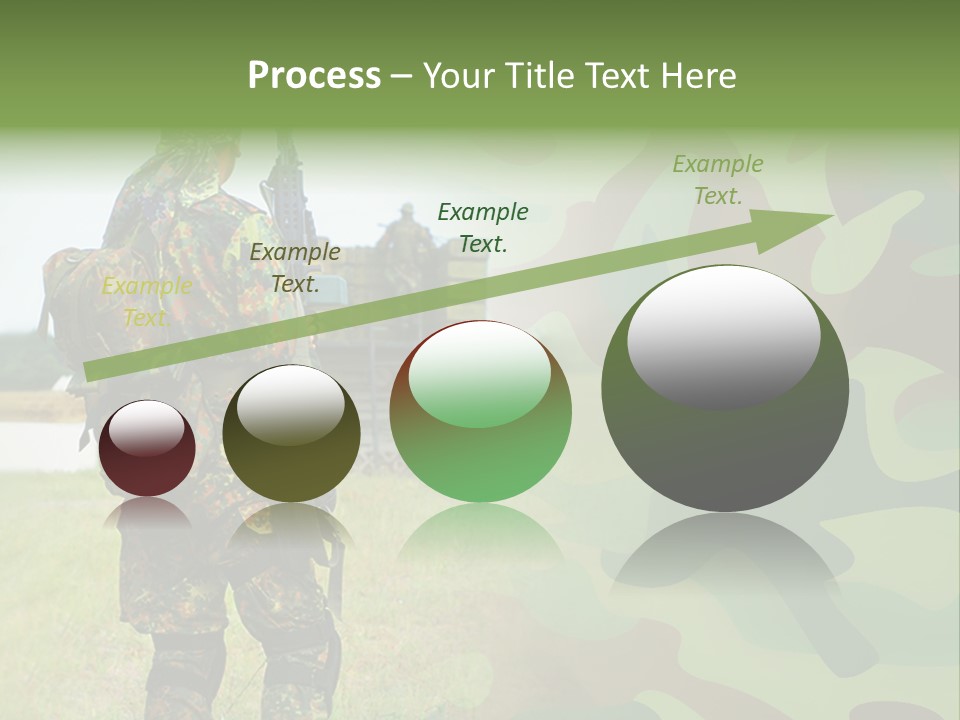 Royal Caucasian Arm PowerPoint Template