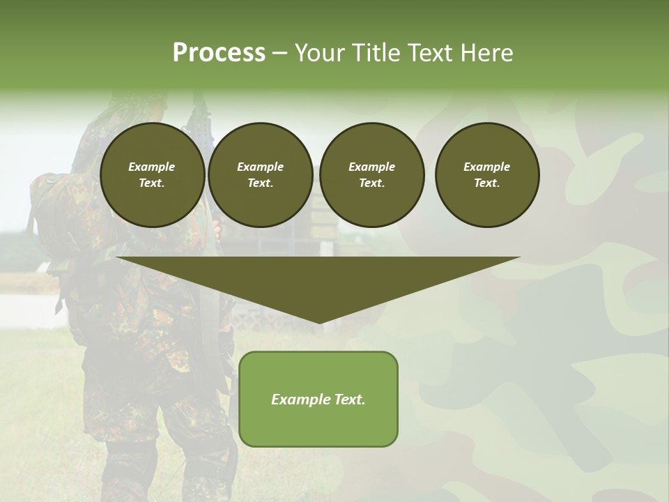 Royal Caucasian Arm PowerPoint Template