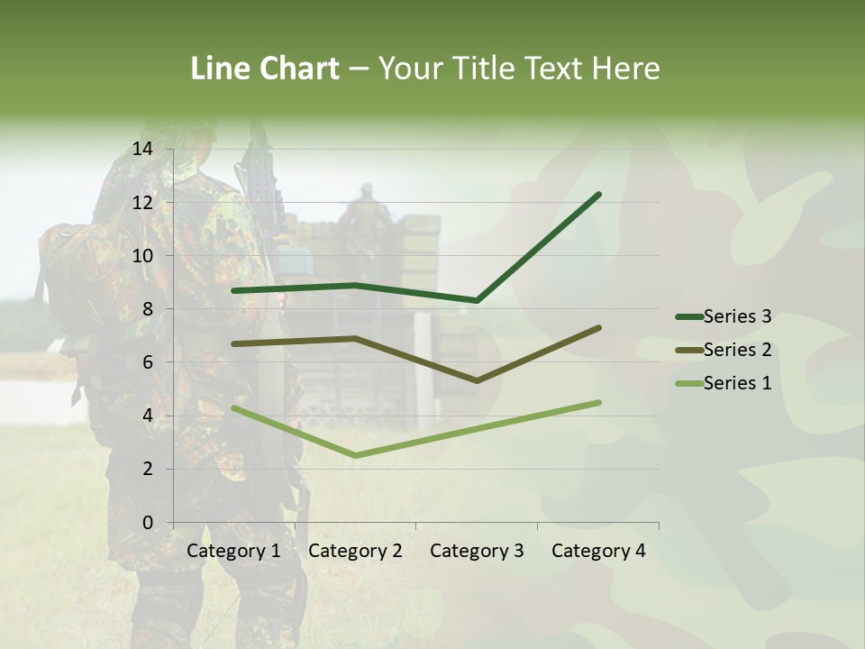 Royal Caucasian Arm PowerPoint Template