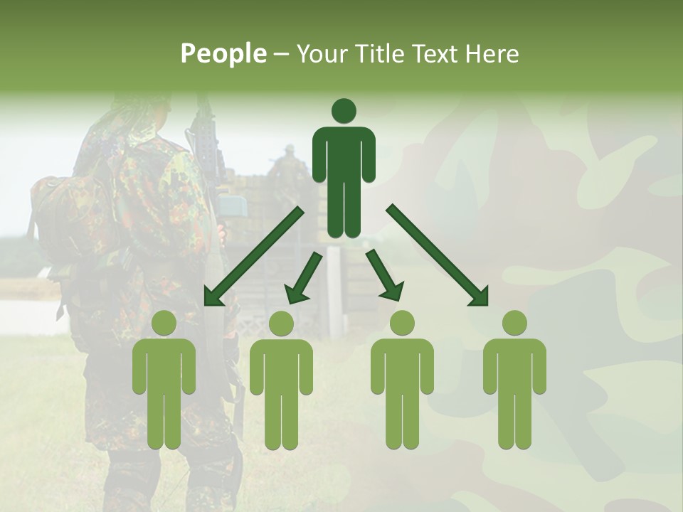 Royal Caucasian Arm PowerPoint Template