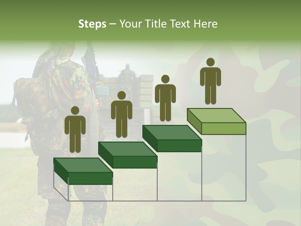 Royal Caucasian Arm PowerPoint Template