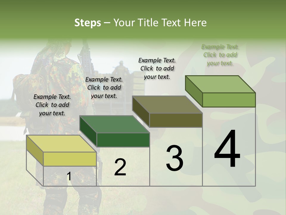 Royal Caucasian Arm PowerPoint Template