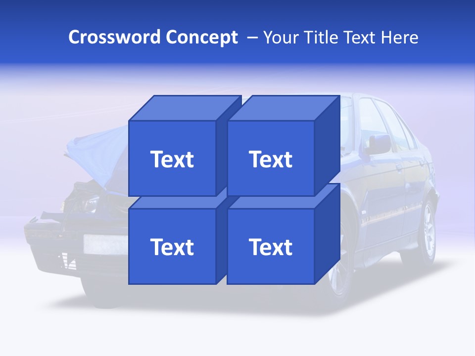 Shop Dent Car PowerPoint Template