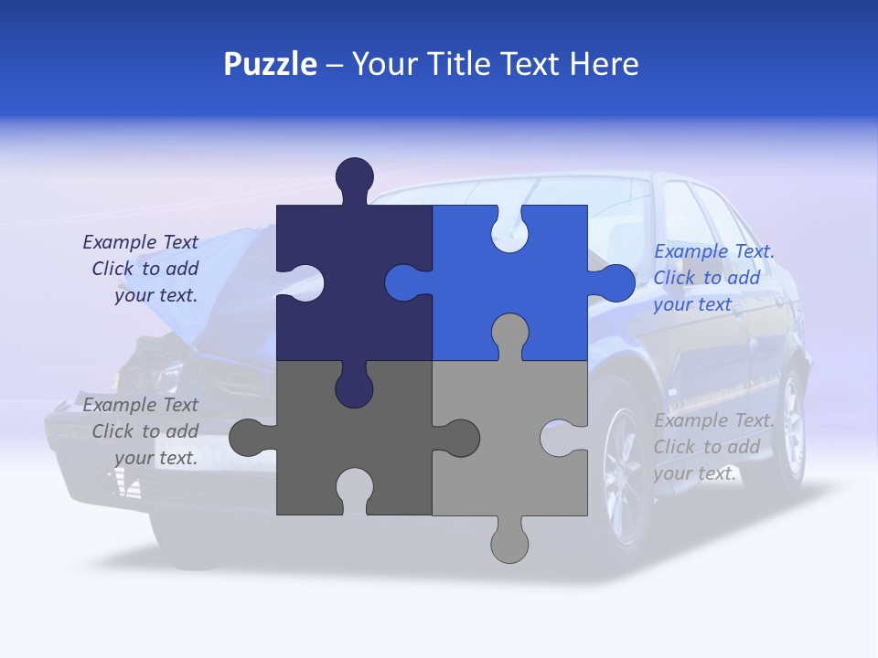Shop Dent Car PowerPoint Template