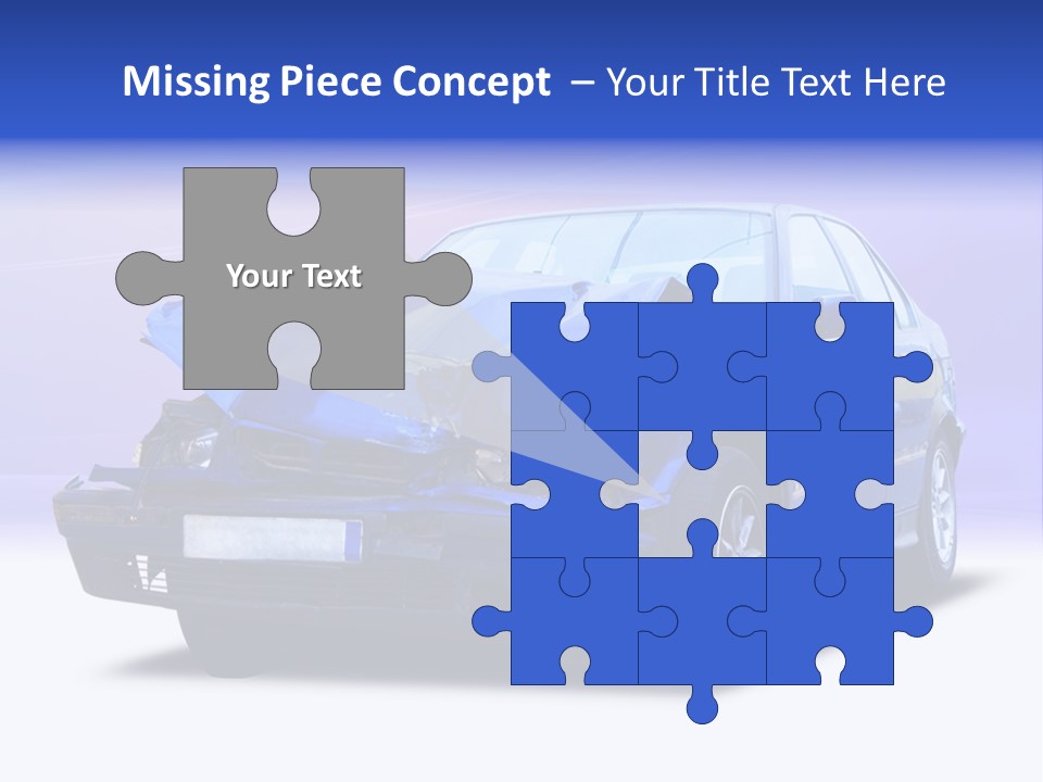 Shop Dent Car PowerPoint Template