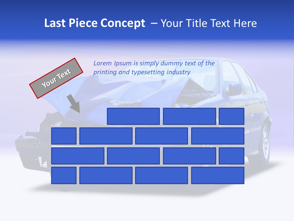 Shop Dent Car PowerPoint Template