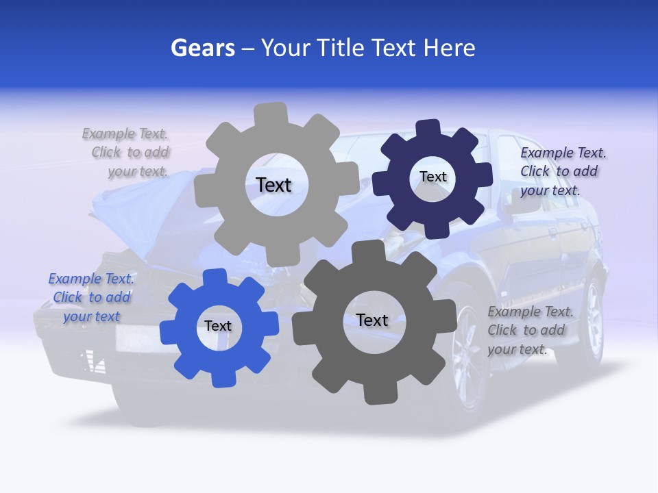 Shop Dent Car PowerPoint Template