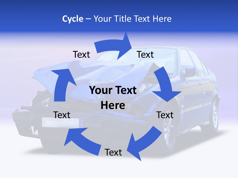 Shop Dent Car PowerPoint Template