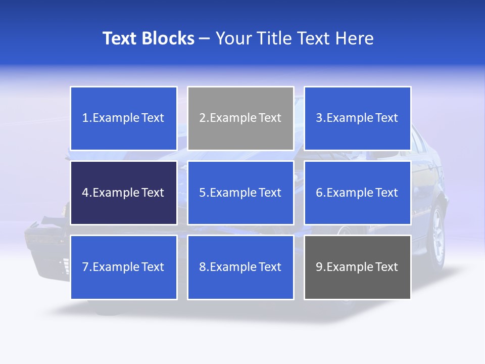 Shop Dent Car PowerPoint Template