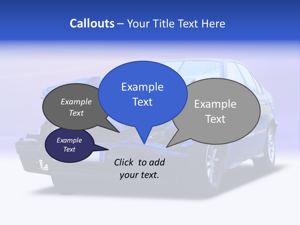 Shop Dent Car PowerPoint Template