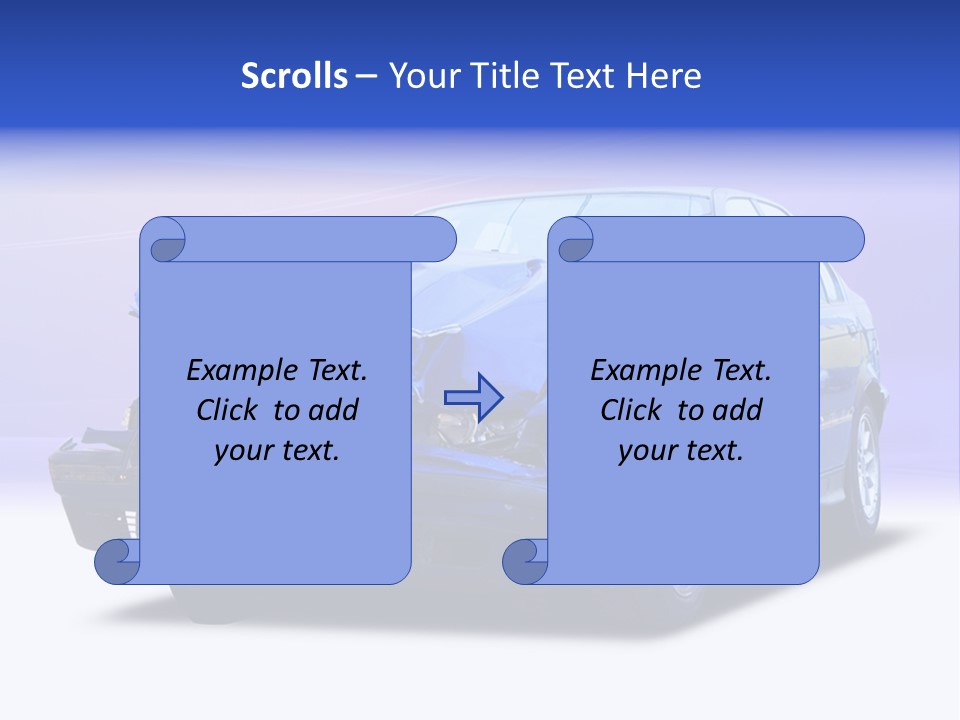 Shop Dent Car PowerPoint Template