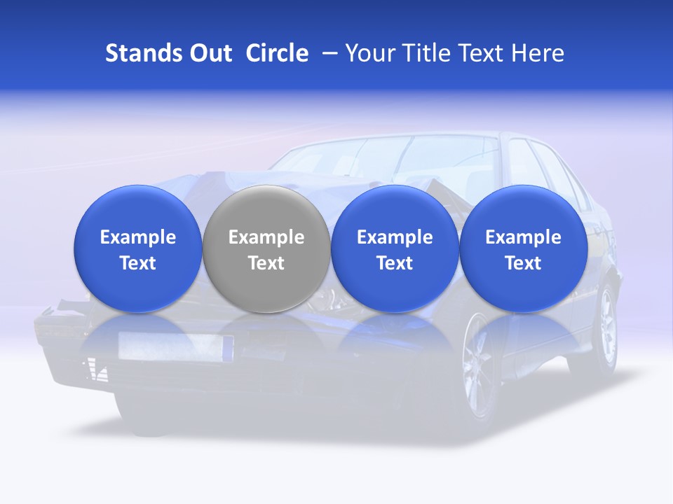 Shop Dent Car PowerPoint Template