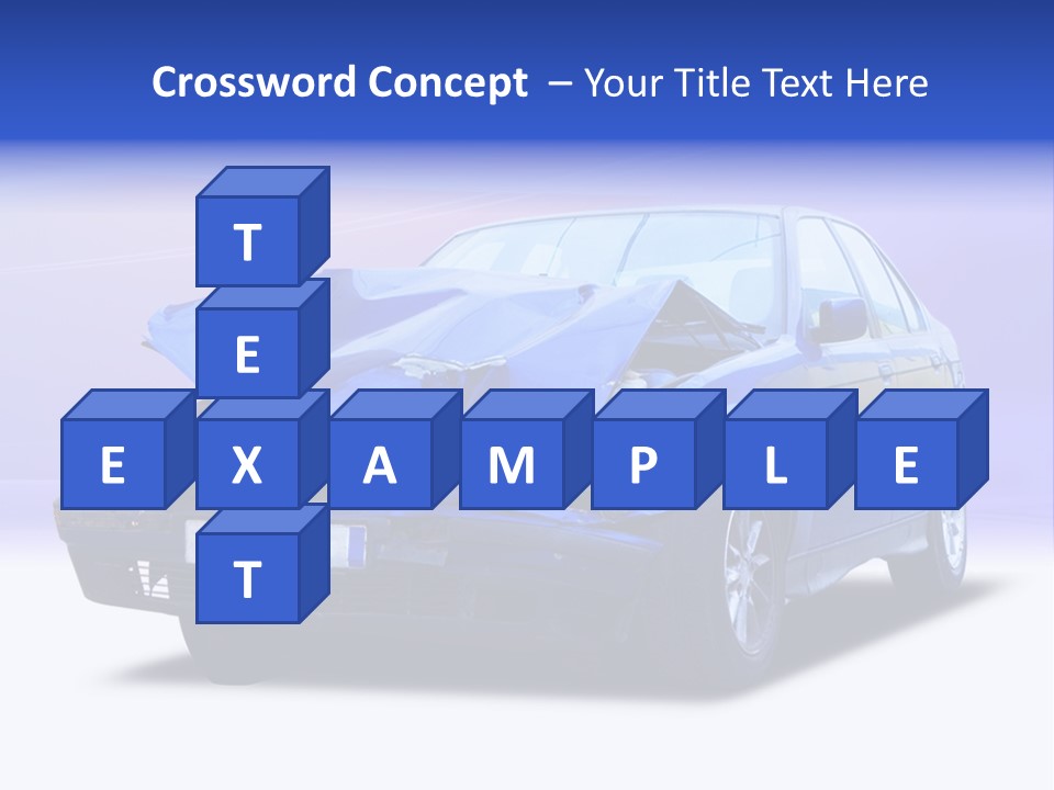 Shop Dent Car PowerPoint Template