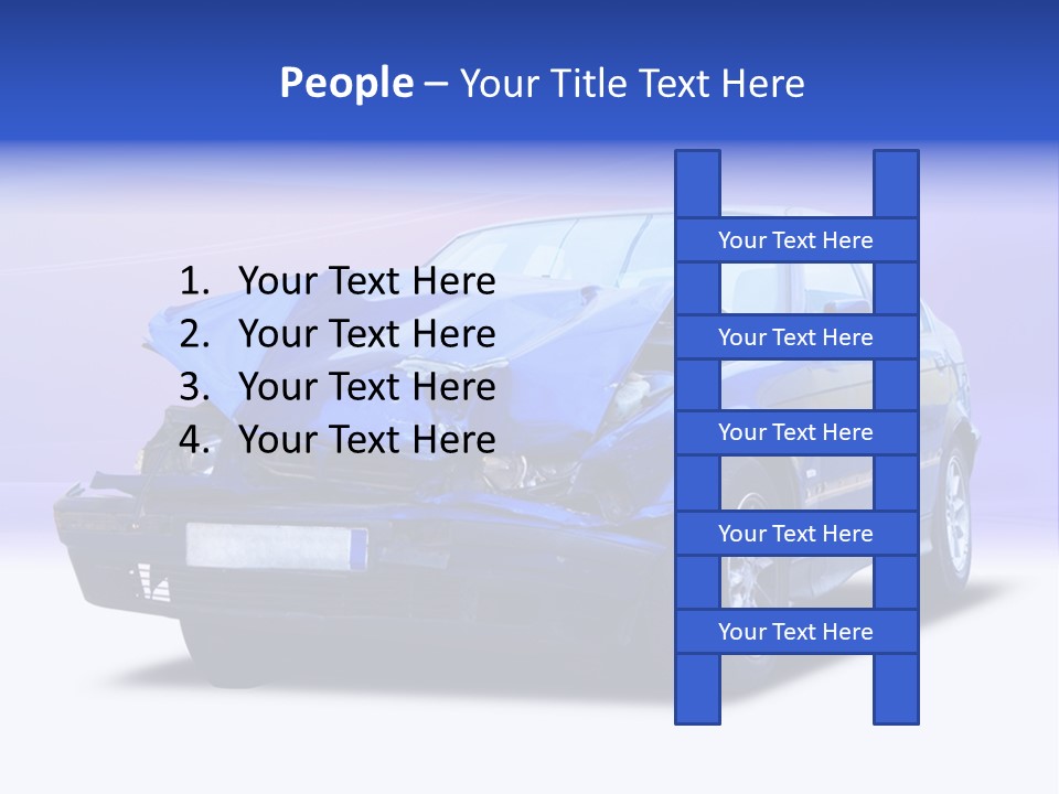 Shop Dent Car PowerPoint Template