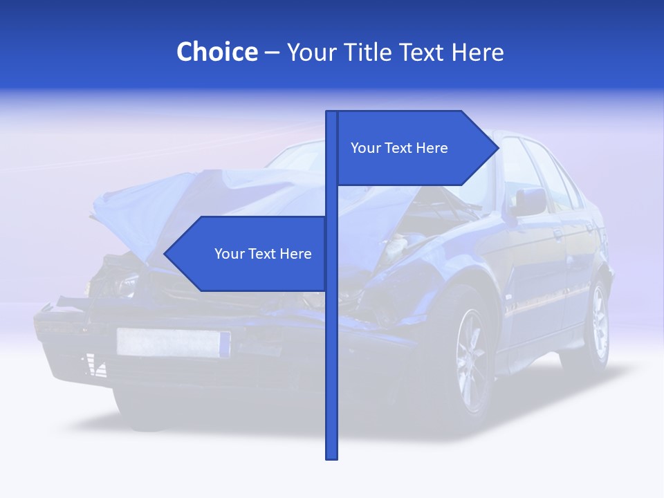 Shop Dent Car PowerPoint Template