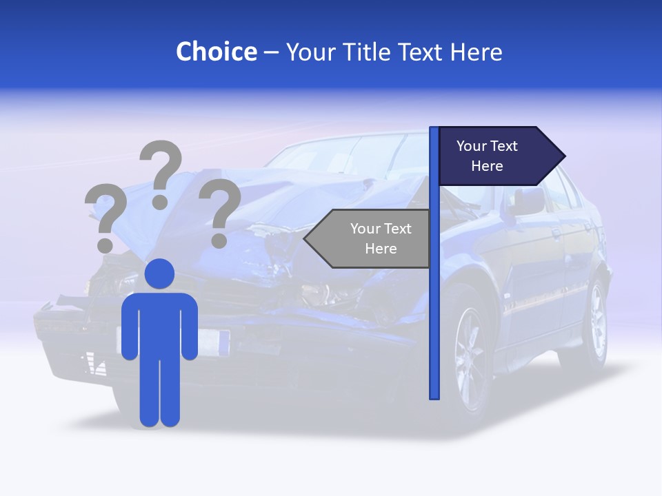 Shop Dent Car PowerPoint Template