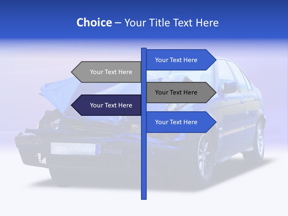 Shop Dent Car PowerPoint Template