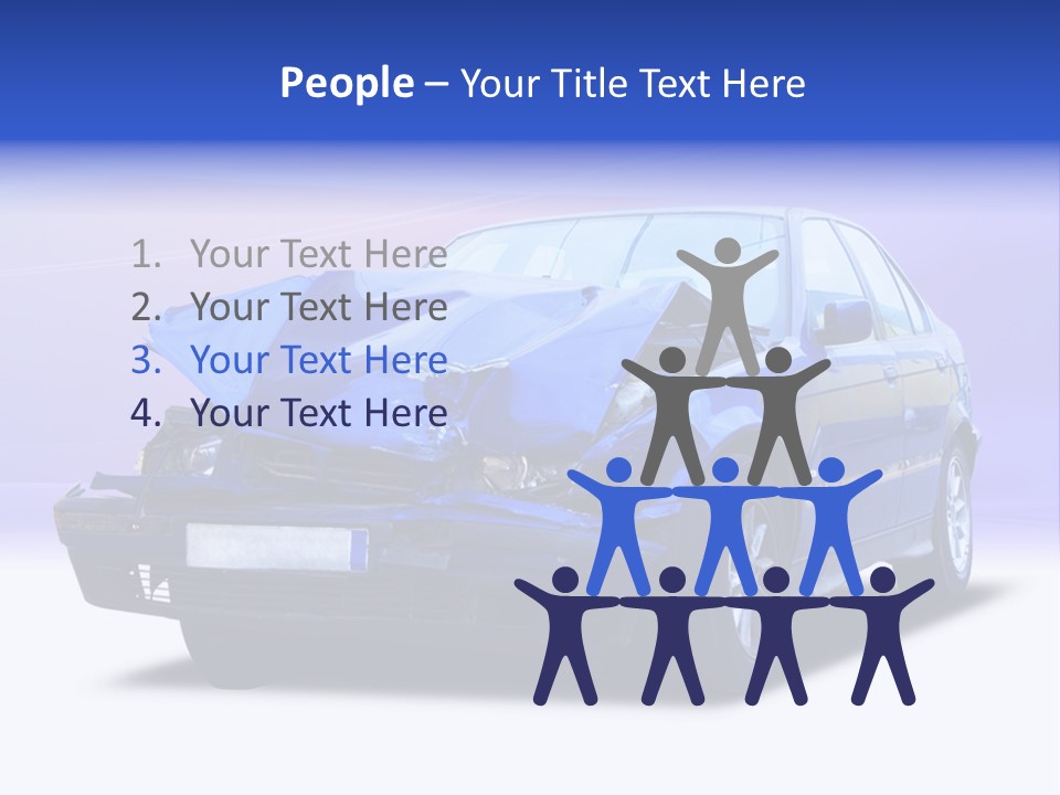 Shop Dent Car PowerPoint Template