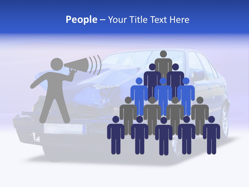 Shop Dent Car PowerPoint Template