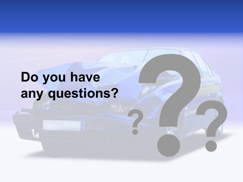 Shop Dent Car PowerPoint Template