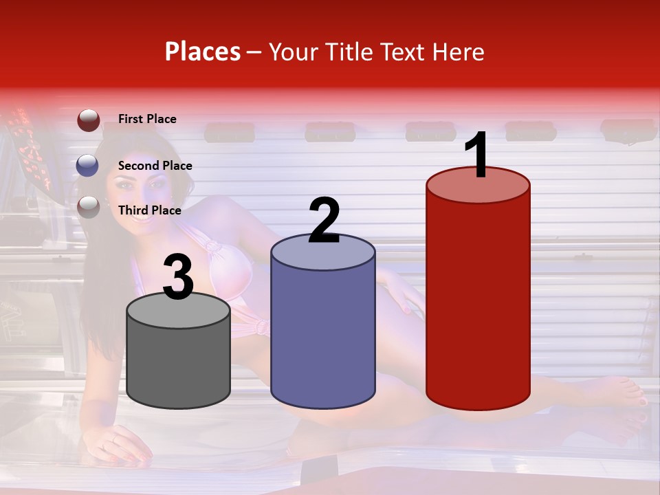 Beauty Waist Sexy PowerPoint Template