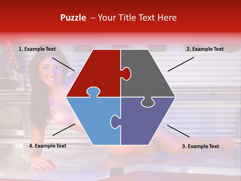 Beauty Waist Sexy PowerPoint Template