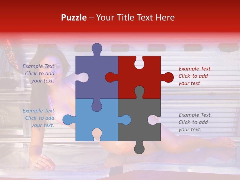 Beauty Waist Sexy PowerPoint Template