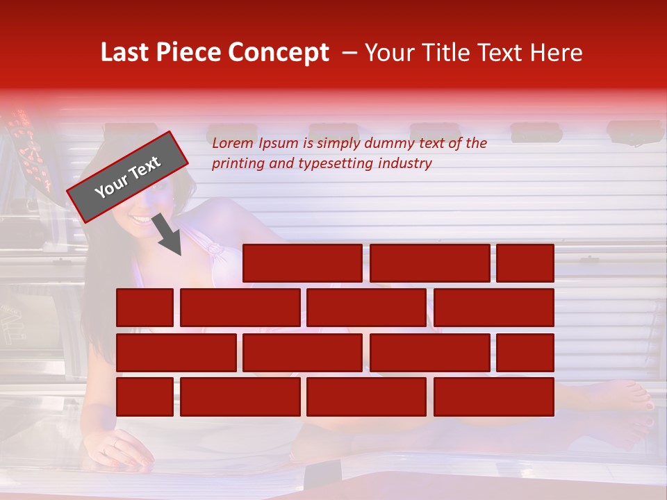 Beauty Waist Sexy PowerPoint Template