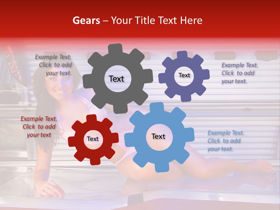 Beauty Waist Sexy PowerPoint Template